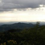 View from uildable area on Lot 5 below Lot 4 at Rancho Silencio near San Ramon Costa Rica